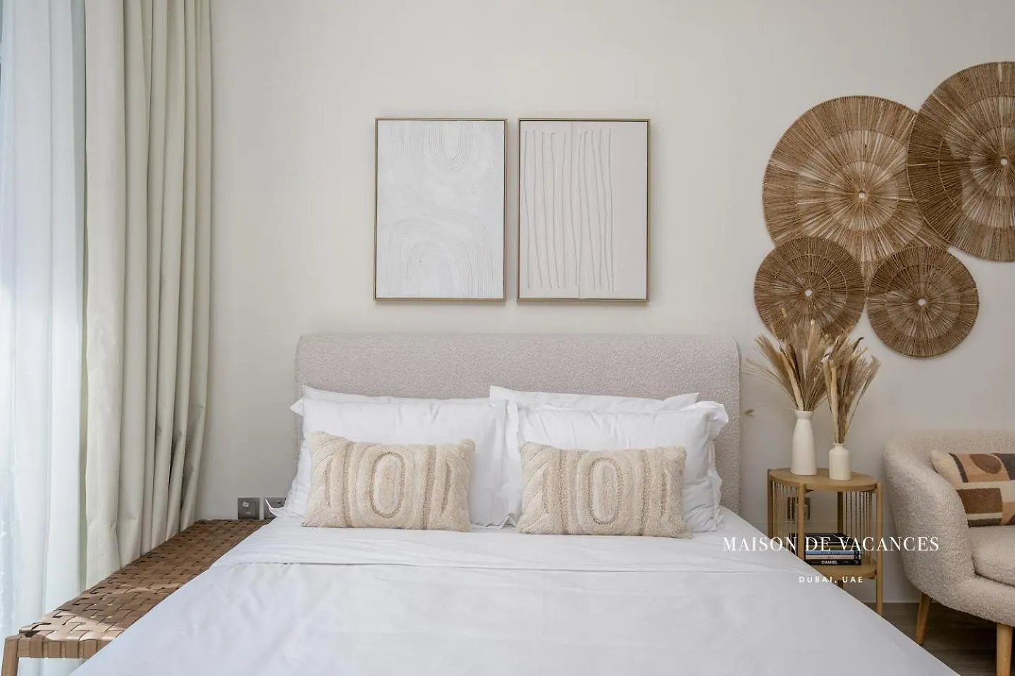 Apartament Spacious Boho Studio Pool View Dubaj