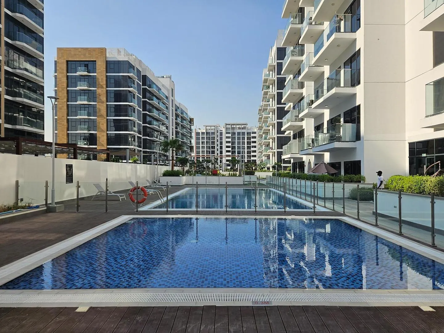 Apartment Spacious Boho Studio Pool View Dubai