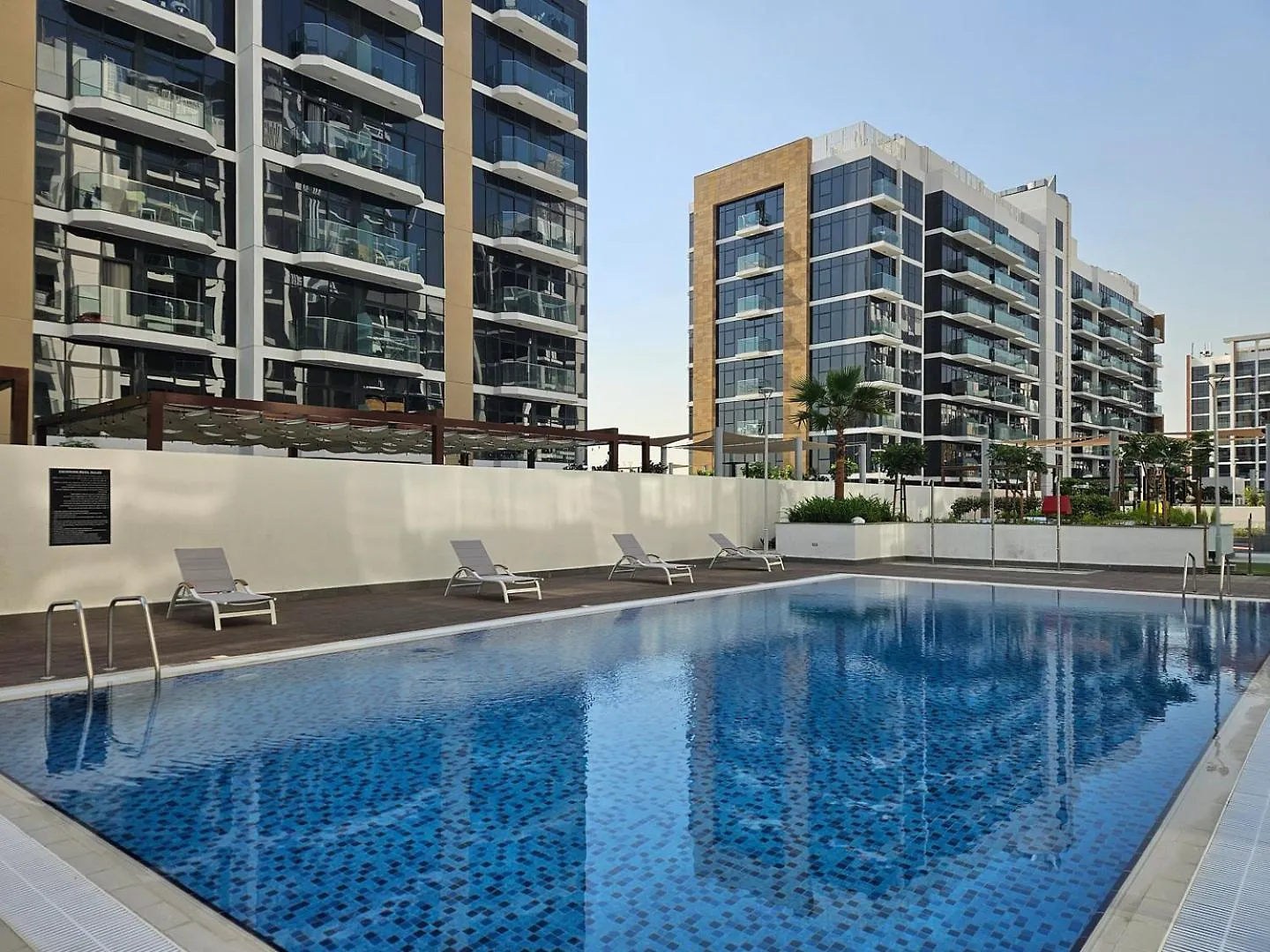 Spacious Boho Studio Pool View Dubai United Arab Emirates