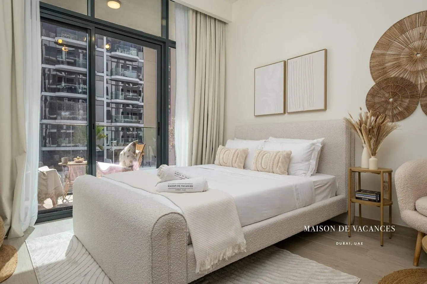 Spacious Boho Studio Pool View Dubai United Arab Emirates