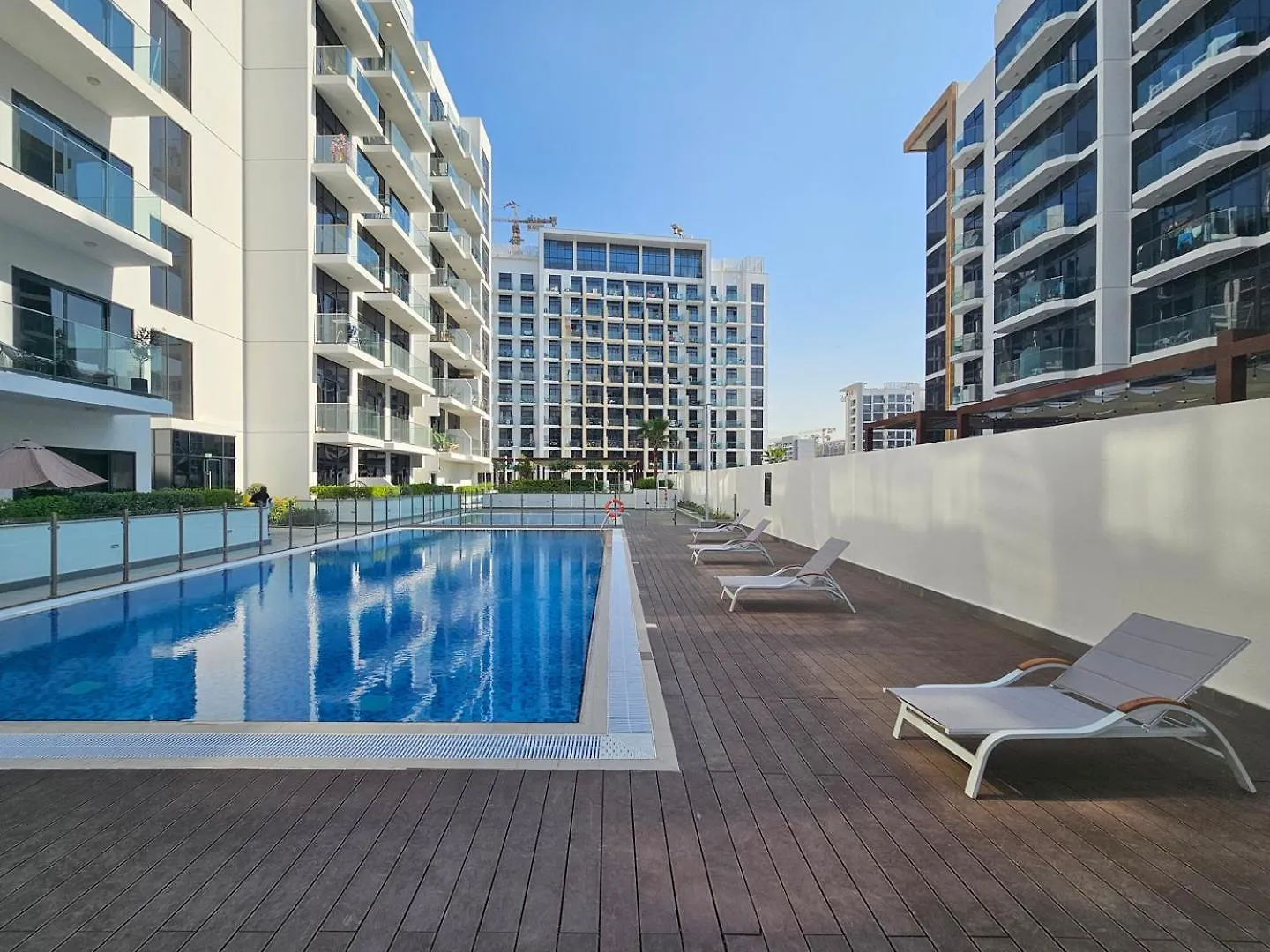 Spacious Boho Studio Pool View Dubai United Arab Emirates
